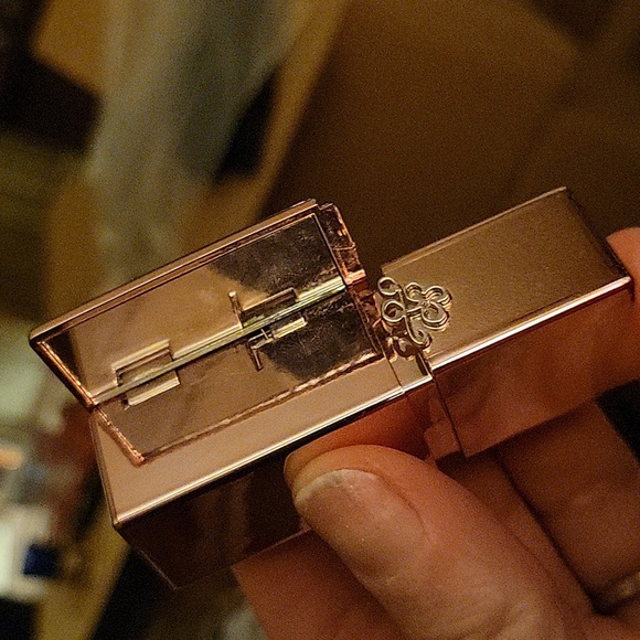 STARRY Brand Gold Csse w Popup Mirror Lipstick - Pink #16 - Picture 2 of 5